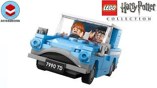 YouTube Thumbnail LEGO Harry Potter 76424 Flying Ford Anglia – LEGO Speed Build Review