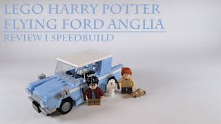 YouTube Thumbnail Lego Harry Potter 76424 Flying Ford Anglia - Review + Speedbuild