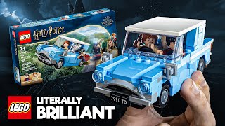 YouTube Thumbnail LEGO Flying Ford Anglia - Simply Fantastic! | 76424 in Depth Review