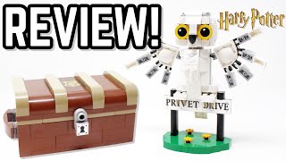 YouTube Thumbnail LEGO Harry Potter 76425 Hedwig at 4 Privet Drive REVIEW! (2024 set)