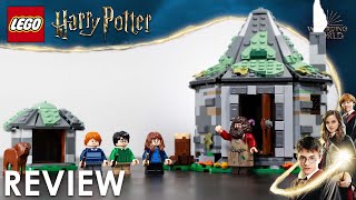 YouTube Thumbnail So Close To Perfection | LEGO Harry Potter Hagrid&#39;s Hut: An Unexpected Visit (76428) Review