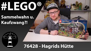 YouTube Thumbnail Nein LEGO®, macht doch sowas nicht! - LEGO® 76428 Harry Potter - Hagrid&#39;s Hütte Besuch #lego