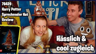 YouTube Thumbnail 💩Megahässlich und teuer...aber superlustig ☆ LEGO Harry Potter Sprechender Hut 76429