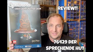 YouTube Thumbnail Der sprechende Hut von LEGO Harry Potter: Setreview 76429!