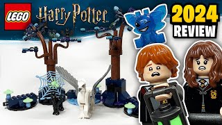 YouTube Thumbnail LEGO Harry Potter Forbidden Forest: Magical Creatures (76432) - 2024 Set Review