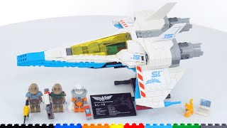 YouTube Thumbnail LEGO Lightyear Movie: XL-15 Spaceship 76832 review! Move over Classic Space, there&#39;s a new best