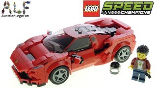 YouTube Thumbnail LEGO Speed Champions 76895 Ferrari F8 Tributo - Lego Speed Build Review