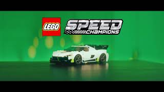 YouTube Thumbnail Koenigsegg Jesko LEGO Speed Champions