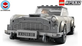 YouTube Thumbnail LEGO Speed Champions 76911 007 Aston Martin DB5 Speed Build