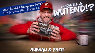 YouTube Thumbnail Schnell und WÜTEND?! 🤬🤯🤪 Lego Speed Champions 76912 Fast &amp; Furious 1970 Dodge Charger R/T