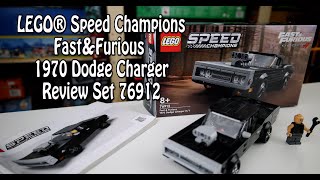 YouTube Thumbnail Review LEGO Fast &amp; Furious 1970 Dodge Charger R/T (Speed Champions Set 76912)
