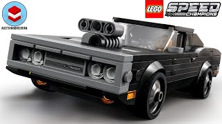 YouTube Thumbnail LEGO Speed Champions 76912 Fast &amp; Furious 1970 Dodge Charger R/T Speed Build