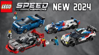 YouTube Thumbnail LEGO March 2024 Speed Champions Revealed