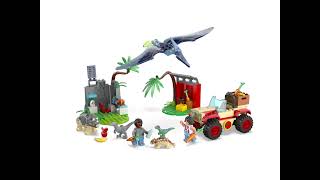 YouTube Thumbnail LEGO Jurassic World Baby Dinosaur Rescue Centre 76963