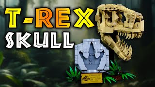 YouTube Thumbnail Ein LEGO JURASSIC WORLD Set für GROSSE Dino-Fans | LEGO 76964 Dinosaur Fossils: T-Rex Skull 2024