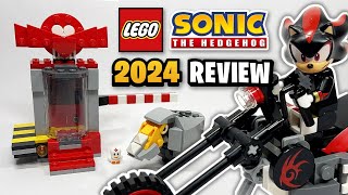 YouTube Thumbnail LEGO Shadow the Hedgehog Escape (76995) - 2024 EARLY Set Review