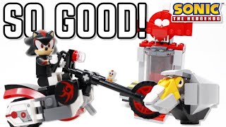 YouTube Thumbnail LEGO Sonic the Hedgehog 76995 Shadow&#39;s Escape REVIEW! A GREAT $20 set!