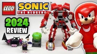 YouTube Thumbnail LEGO Knuckles&#39; Guardian Mech (76996) - 2024 EARLY Set Review