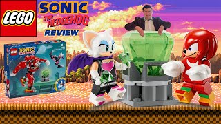 YouTube Thumbnail LEGO Sonic the Hedgehog Knuckles&#39; Guardian Mech 76996 EARLY 2024 Set Review