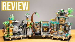 YouTube Thumbnail LEGO Indiana Jones™ Tempel des goldenen Götzen REVIEW | Set 77015