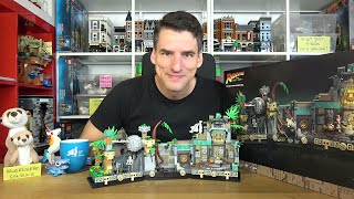 YouTube Thumbnail 150€-Diorama mit Funktionen und Stickern: LEGO® 77015 Tempel des goldenen Götzen