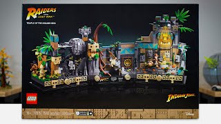 YouTube Thumbnail LEGO Indiana Jones 77015 TEMPLE OF THE GOLDEN IDOL Review! (2023)