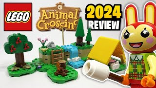 YouTube Thumbnail LEGO Animal Crossing Bunnie&#39;s Outdoor Activities (77047) - 2024 Set Review