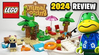 YouTube Thumbnail LEGO Animal Crossing Kapp&#39;n&#39;s Island Boat Tour (77048) - 2024 Set Review