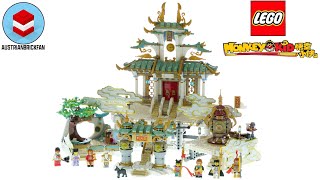 YouTube Thumbnail LEGO Monkie Kid 80039 The Heavenly Realms Speed Build