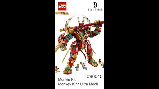 YouTube Thumbnail Lego Monkie Kid - Monkey King Ultra Mech 80045