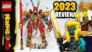 YouTube Thumbnail LEGO Monkie Kid Monkey King Ultra Mech (80045) - 2023 EARLY Set Review