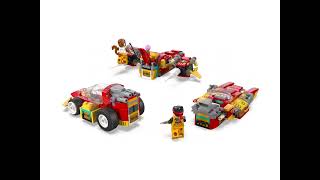 YouTube Thumbnail LEGO Monkie Kid 80050 Les véhicules créatifs - 360