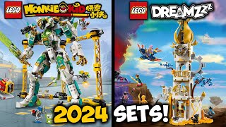 YouTube Thumbnail 2024 LEGO Monkie Kid &amp; Dreamzzz Sets REVEALED! 🤔 + Minecraft, Star Wars, &amp; More!