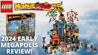 YouTube Thumbnail LEGO Monkie Kid 2024 Megapolis: Early Review! Set 80054