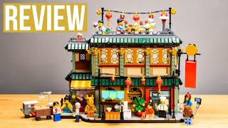YouTube Thumbnail LEGO Holiday Familientreffen REVIEW | Set 80113