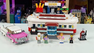 YouTube Thumbnail Ein Diner aus den 1950ern LEGO 910011 Bricklink Designer Program Round 3