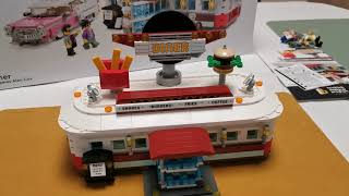 YouTube Thumbnail Lego®  910011 Bricklink Designer Program 1950s Diner - Review