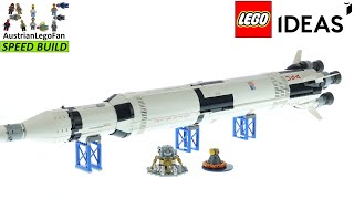 YouTube Thumbnail LEGO NASA Apollo Saturn V - LEGO Ideas 92176 Speed Build