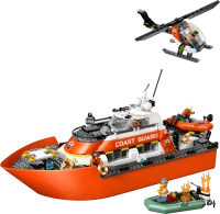 LEGO® Set 60504 - Coast Guard Rescue Boat & Helicopter