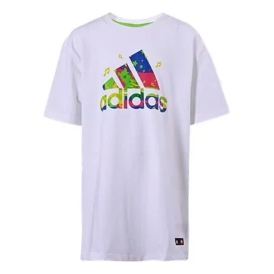 LEGO® Set HB9878 - adidas x LEGO VIDIYO (White Multi-Color) T-Shirt