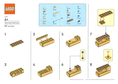 LEGO® Set 6451545 - Sewing Machine