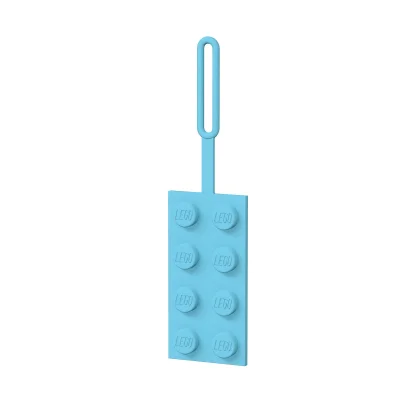 LEGO® Set 5005623 - Luggage Tag (2 x 4 Azure)