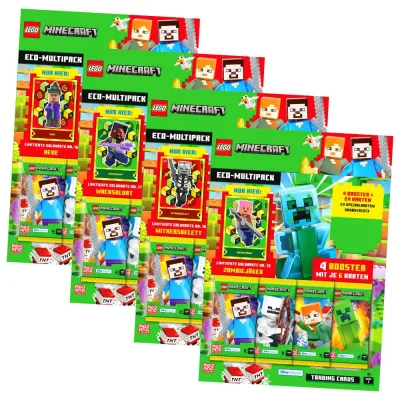 LEGO® Set 702352 - Minecraft Trading Cards Series 1 - Eco-Multipack (German Version)