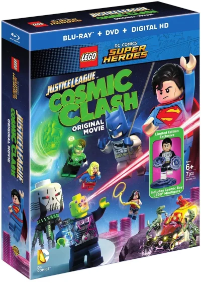 LEGO® Set 3000066390 - DC Comics Super Heroes: Justice League: Cosmic Clash (Blu-ray + DVD + Digital)