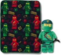 LEGO® Set A1240T - NINJAGO Throw and Lloyd Plush Set