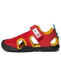 LEGO® Set H67471 - adidas Captain Toey x LEGO (Red) - Kids' Sandals