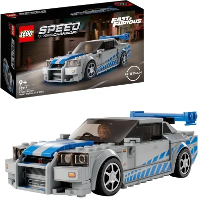 LEGO® Set 76917 - 2 Fast 2 Furious – Nissan Skyline GT-R (R34)