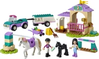 LEGO® Set 41441 - Trainingskoppel und Pferdeanhänger