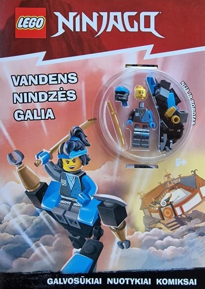 LEGO® Set 9786098214864 - Ninjago: Vandens Nindzės Galia