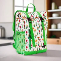 LEGO® Set BACKPACK-27 - Flower Roll Top Backpack